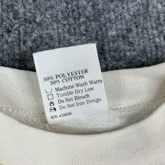 Artex Mickey Mouse T-Shirt Womens Small White Ft Benning GA Graphic Vintage 80s - Picture 5 of 10